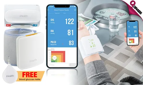 iHealth Wireless Blood Pressure Monitor!